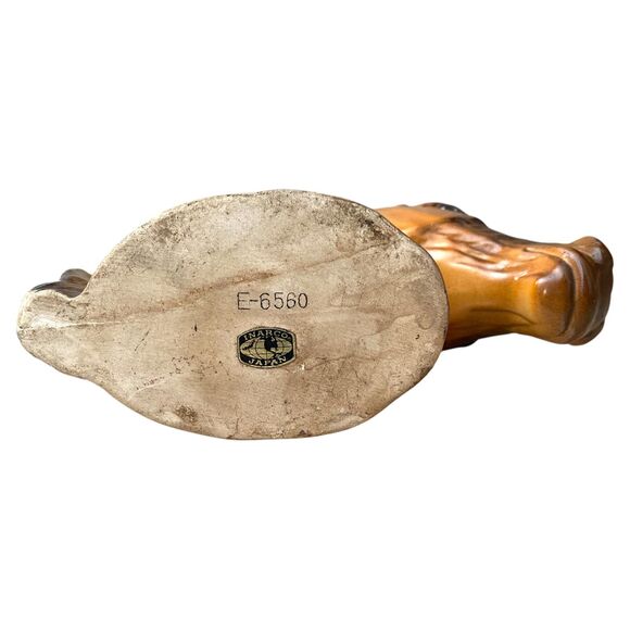 Inarco, Japan, Horse Head Planter, Vase. E-6560 Brown Palomino Equestrian Decor - Picture 10 of 10